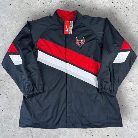 NWT Nike Team Portland Trailblazers Warm Up Jacket Jersey‎ XXL Deadstock Y2K 90s